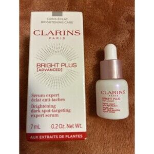 CLARINS BRIGHT PLUS DARK SPOT TARGETING EXPERT SERUM 0.2 Oz